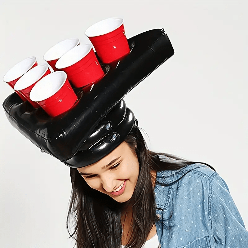 Party Games Ideas - Sombrero Triangular Inflable para Juego de