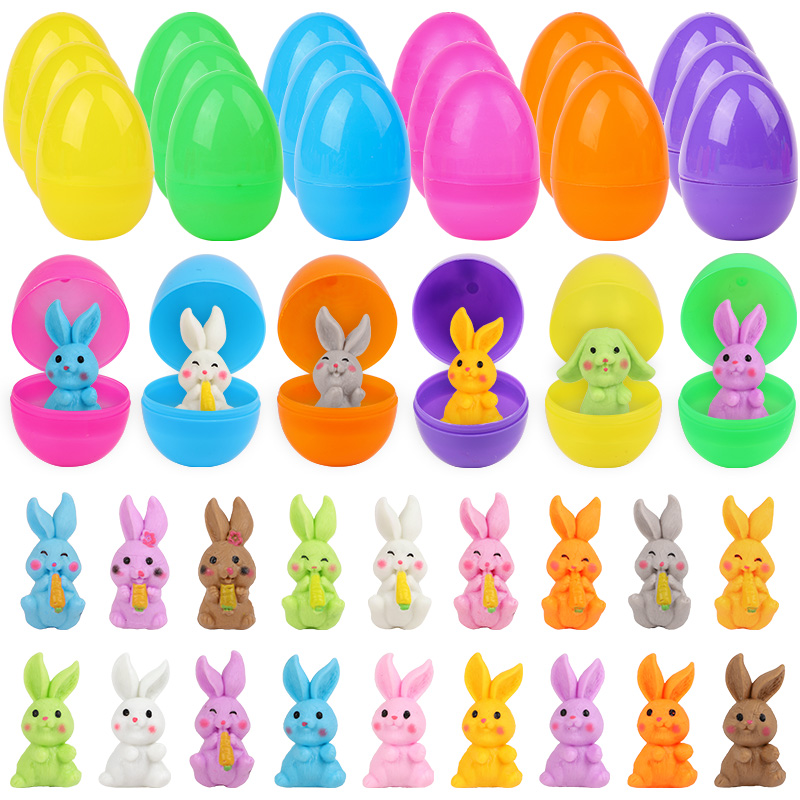 Party Games Easter - 24 piezas de huevos de Pascua