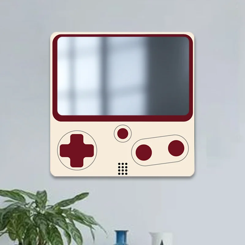 Party Games On Switch - Espejo de pared decorativo autoadhesivo de