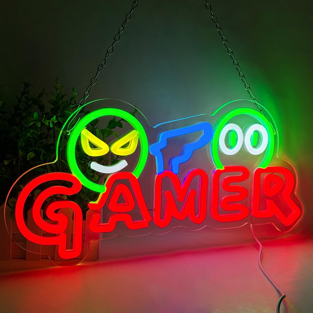Party Games Easter - Letrero Luminoso LED de Neón para