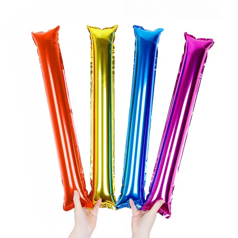 Party Games Easter - Palo inflable de película de aluminio,