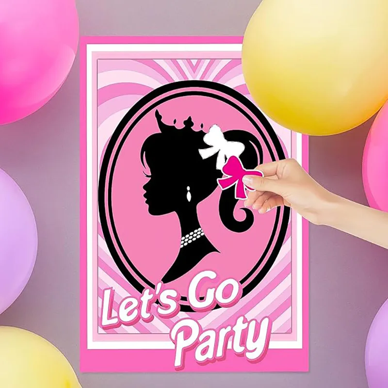 Party Games Bachelorette - Juego de póster de papel con