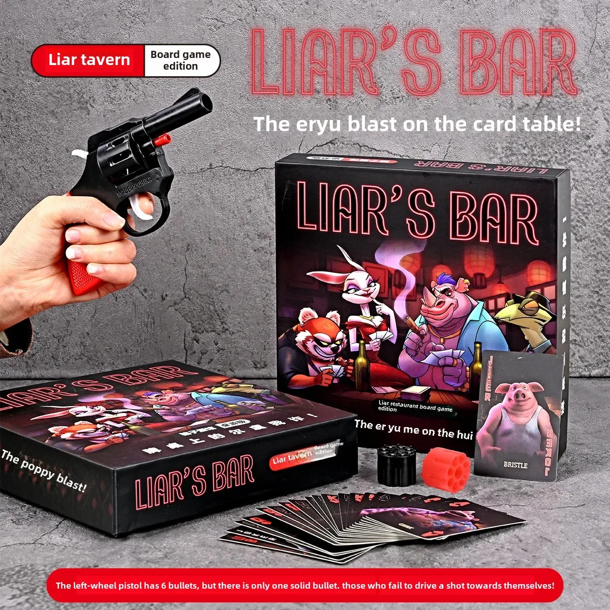 Party Games App - Juego de mesa Fraud Pub, cartas