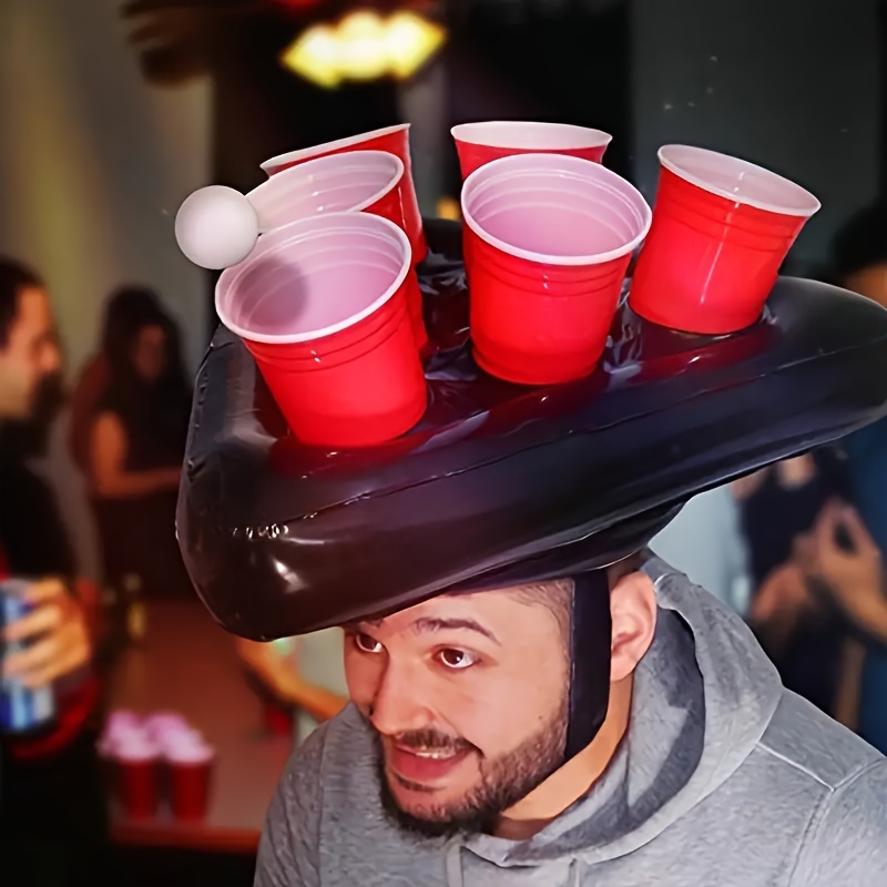 Sombrero Triangular Inflable p - Party Games Ideas reseña y precio