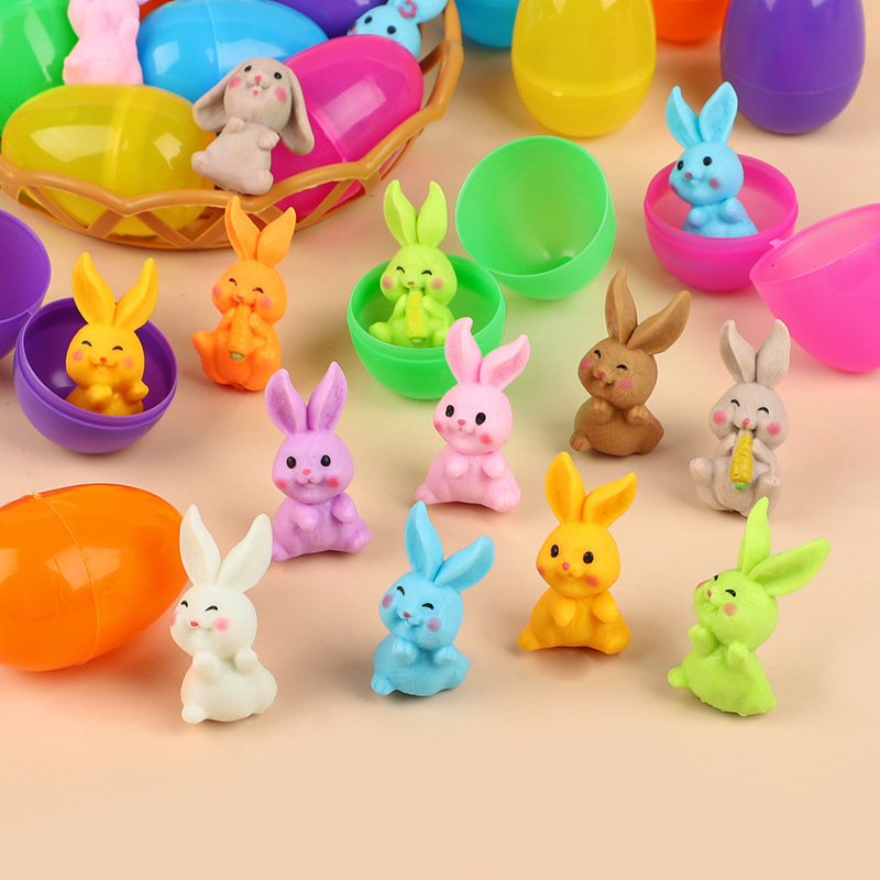 24 piezas de huevos de Pascua  - Party Games Easter reseña y precio