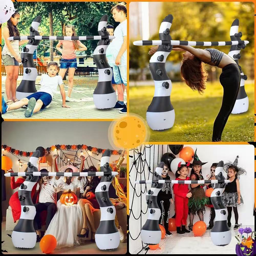 Novedad, juego inflable, poste - Party Games Game Pass reseña y precio