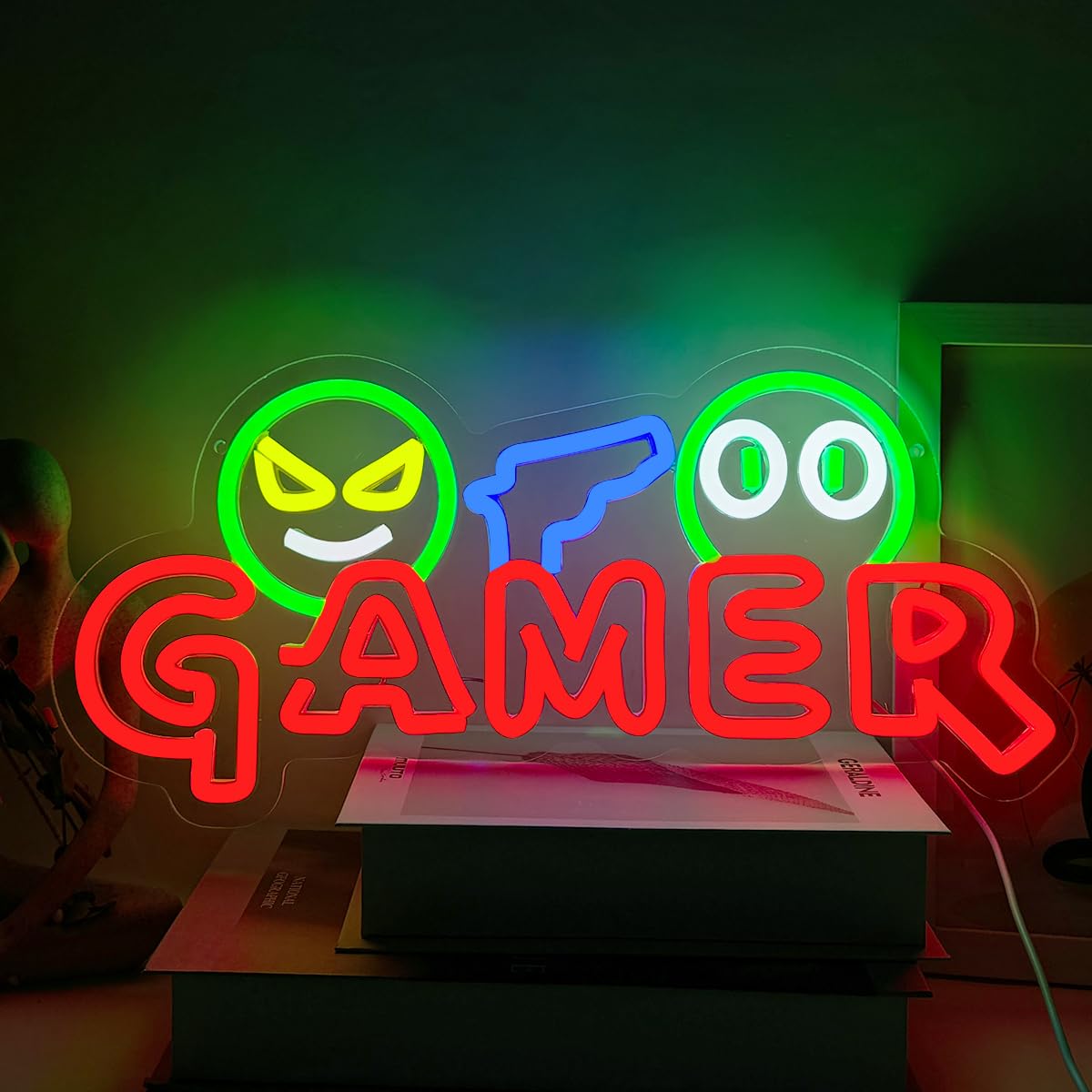 Letrero Luminoso LED de Neón p - Party Games Easter reseña y precio