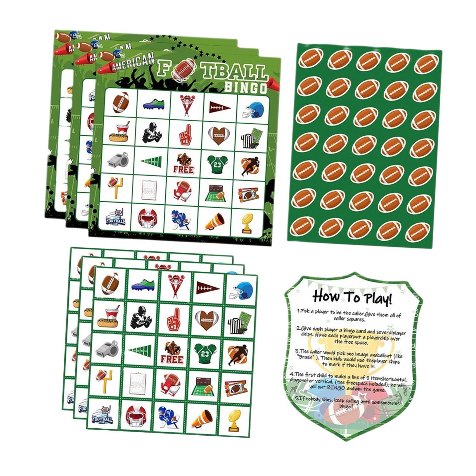 Tarjetas de juegos de Bingo fa - Party Games Bingo reseña y precio
