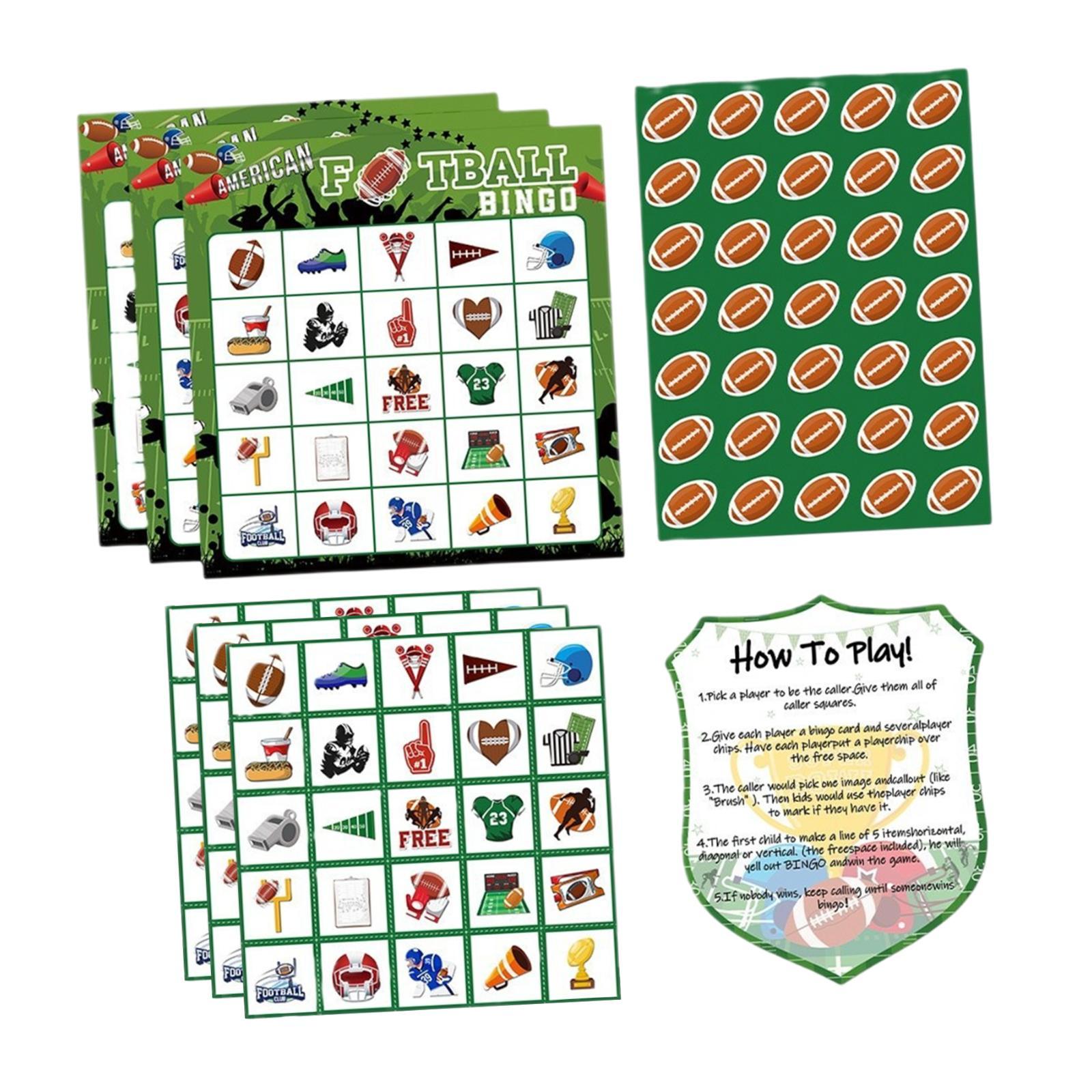 Tarjetas de juegos de Bingo fa - Party Games Bingo reseña y precio
