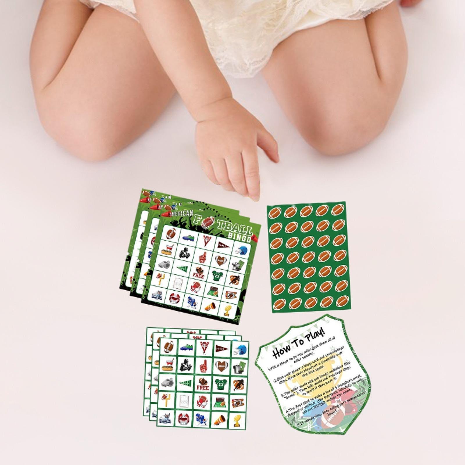 Tarjetas de juegos de Bingo fa - Party Games Bingo reseña y precio