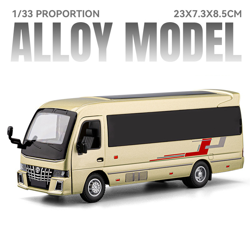1:33 Toyota Coaster BUS coche  - Party Games Bus reseña y precio