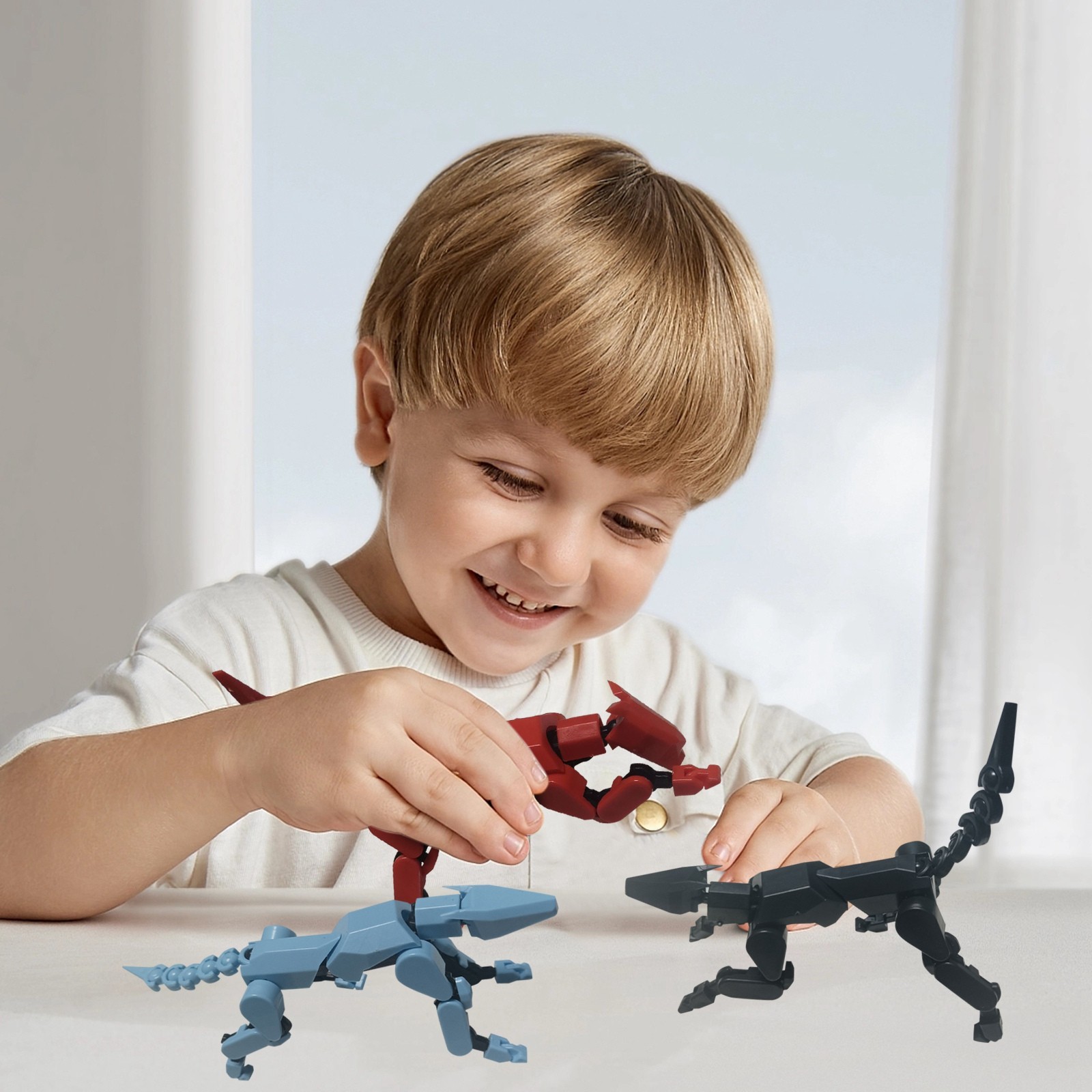 Robot móvil multiarticulado 3, - Party Games Gender Reveal reseña y precio