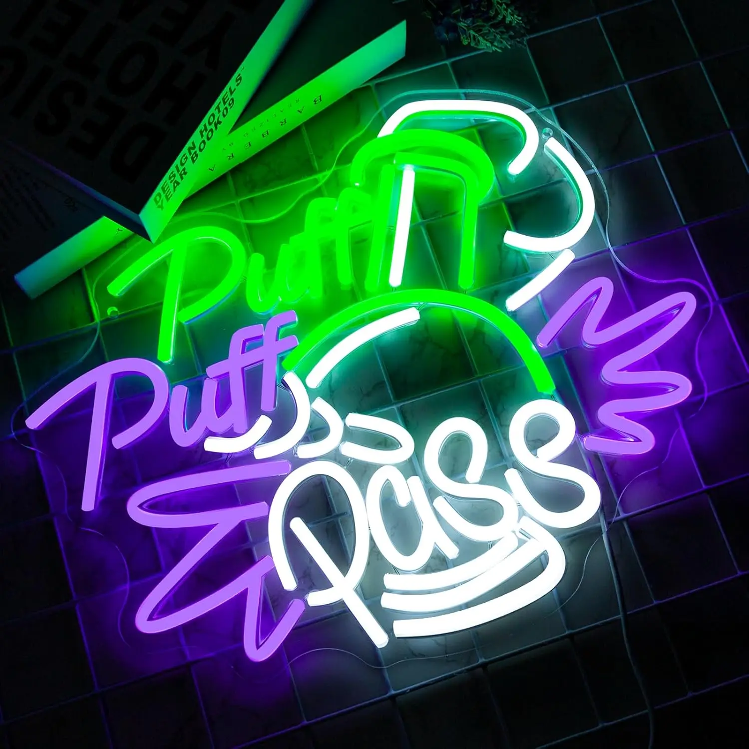 Letrero de Neón Puff Puff Pass - Party Games Game Pass reseña y precio