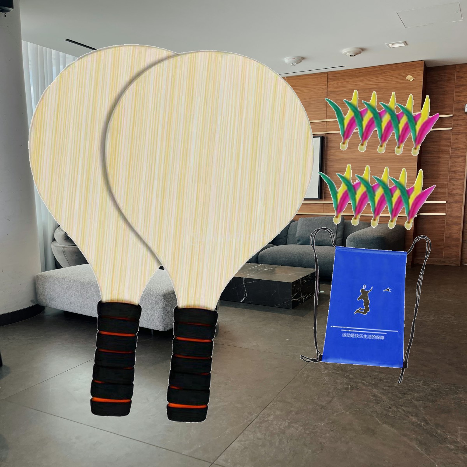 Juego de 2 palas de bádminton  - Badminton Set Garden reseña y precio
