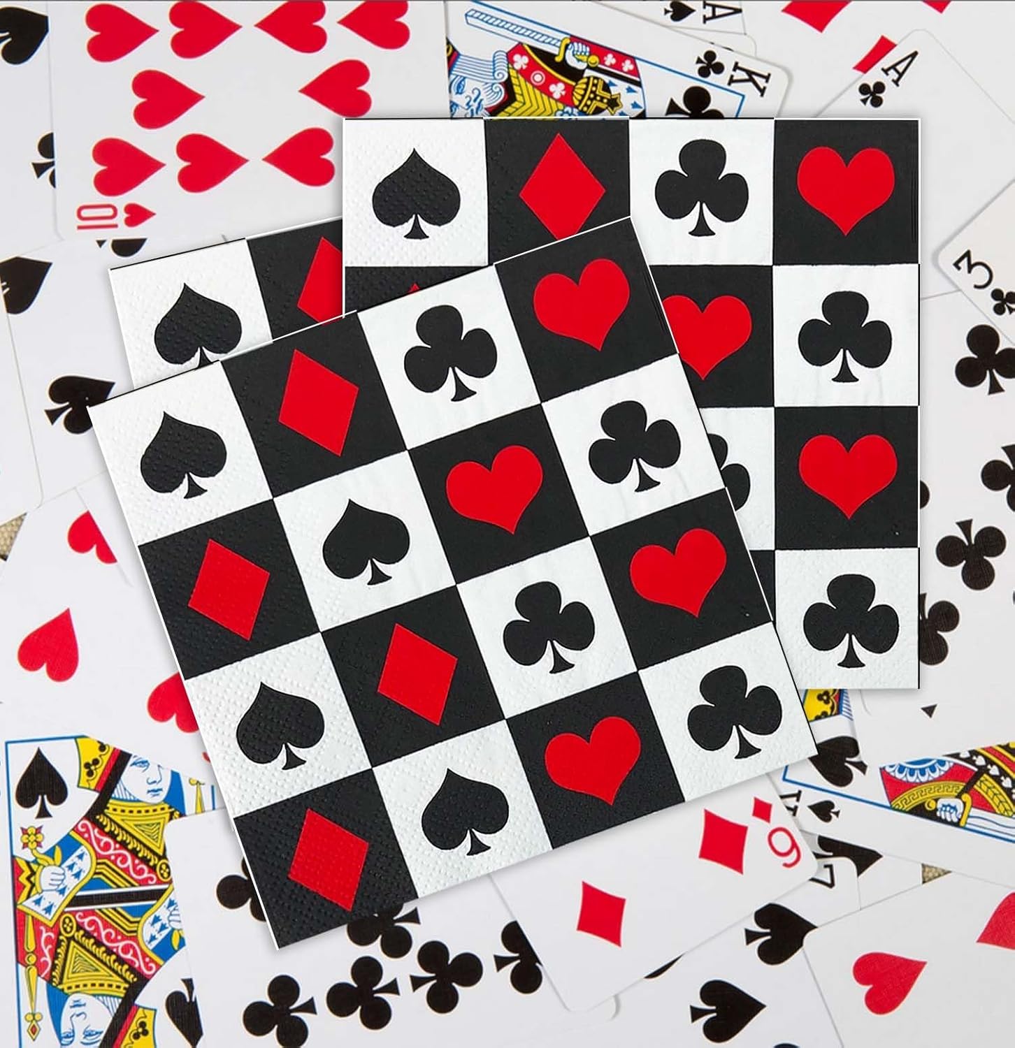 Servilletas de póker con tema  - Party Games Night reseña y precio