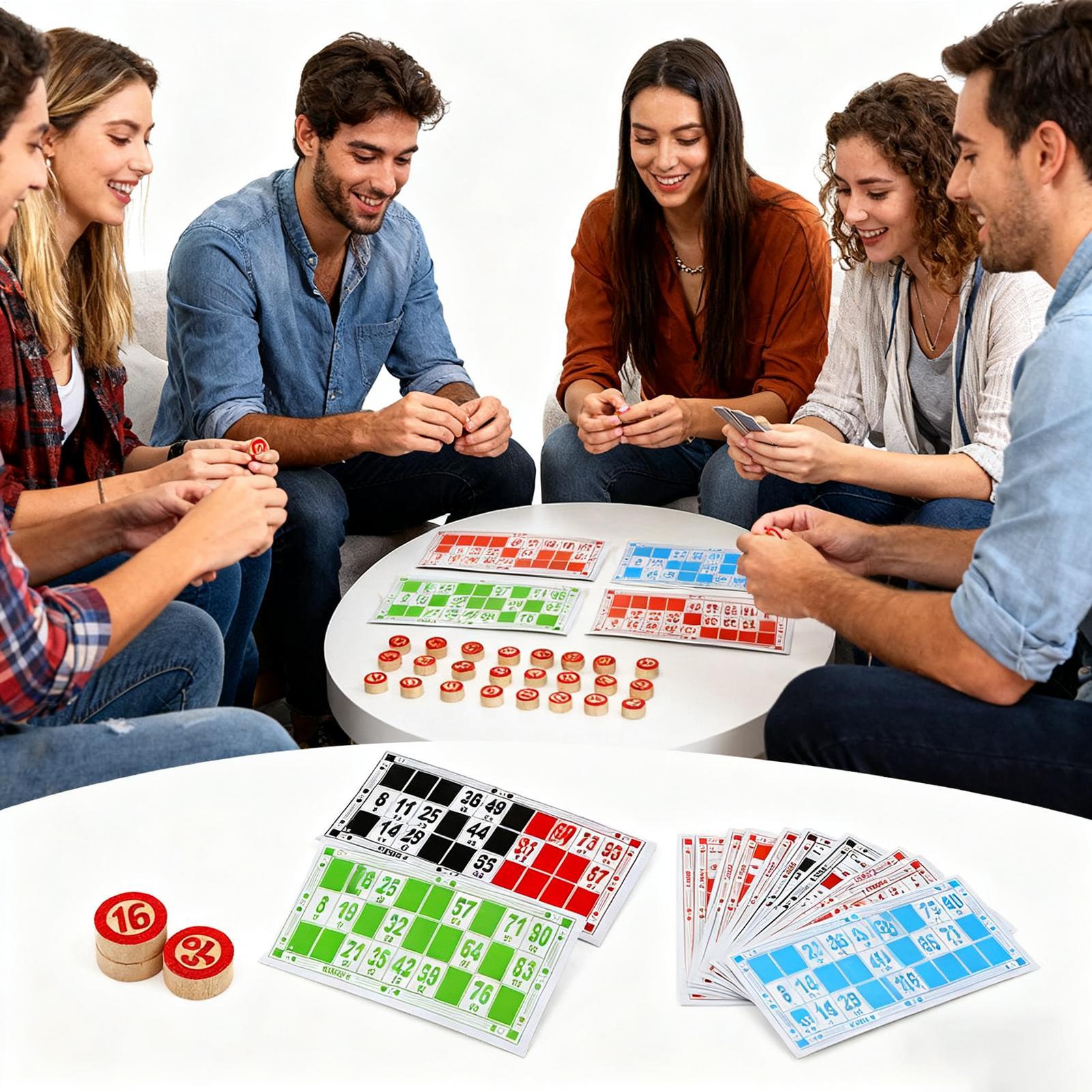Juego de Bingo de Madera Vinta - Party Games Bingo reseña y precio