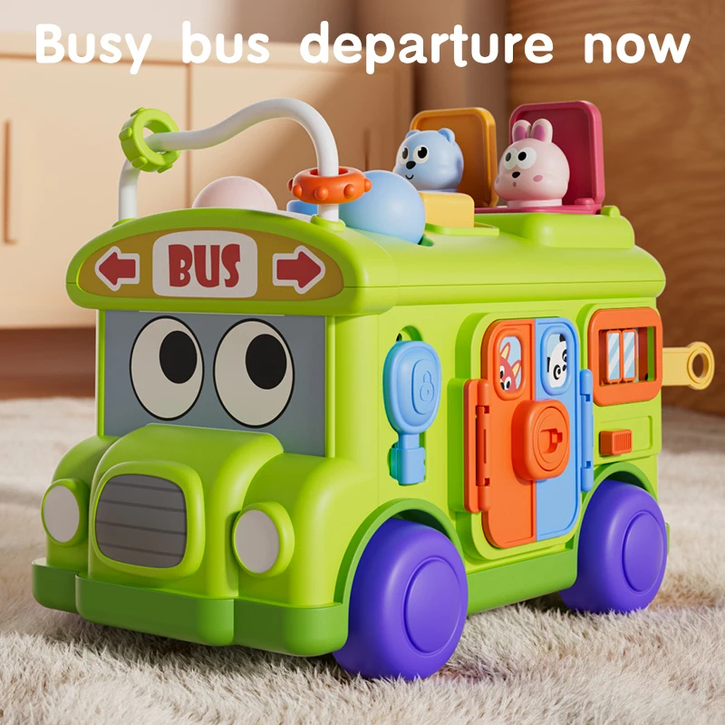 Juguete Educativo Montessori A - Party Games Bus reseña y precio