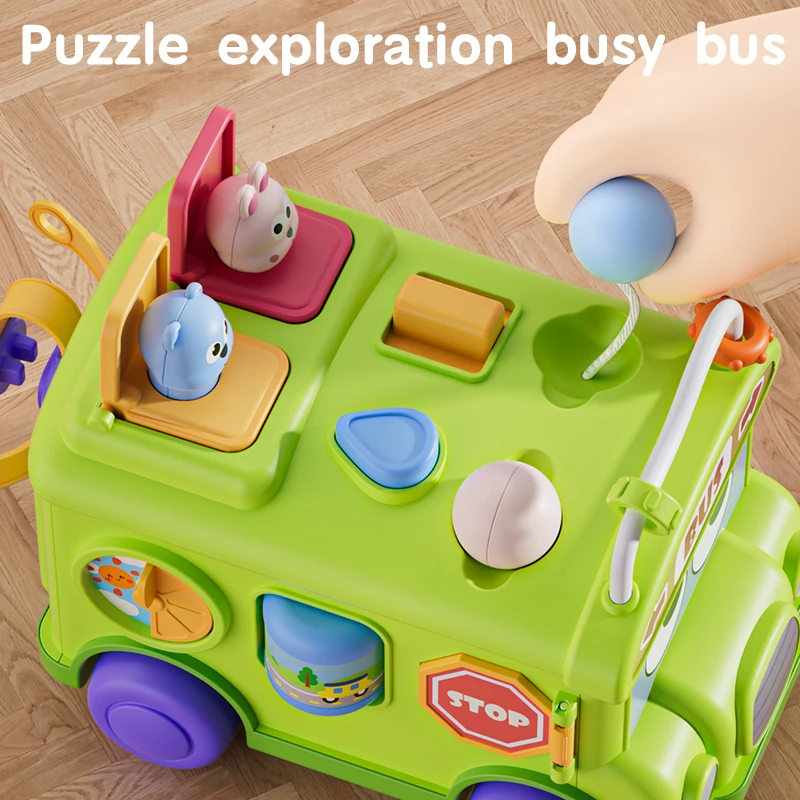 Juguete Educativo Montessori A - Party Games Bus reseña y precio