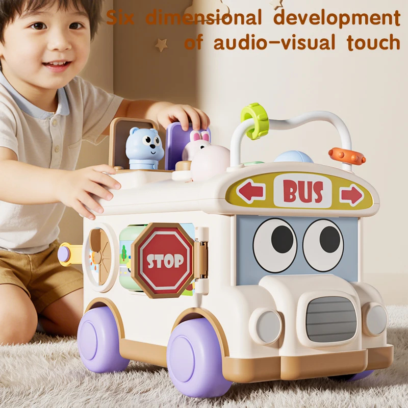 Juguete Educativo Montessori A - Party Games Bus reseña y precio