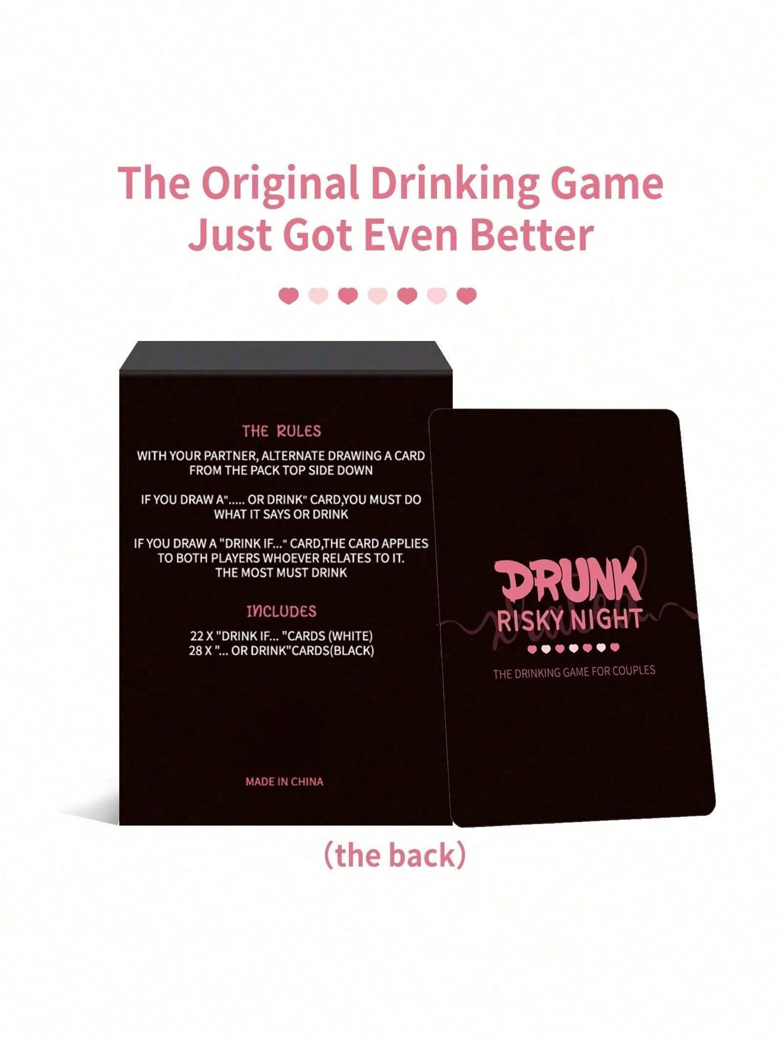 Juego de cartas Drunk Risky Ni - Party Games Night reseña y precio