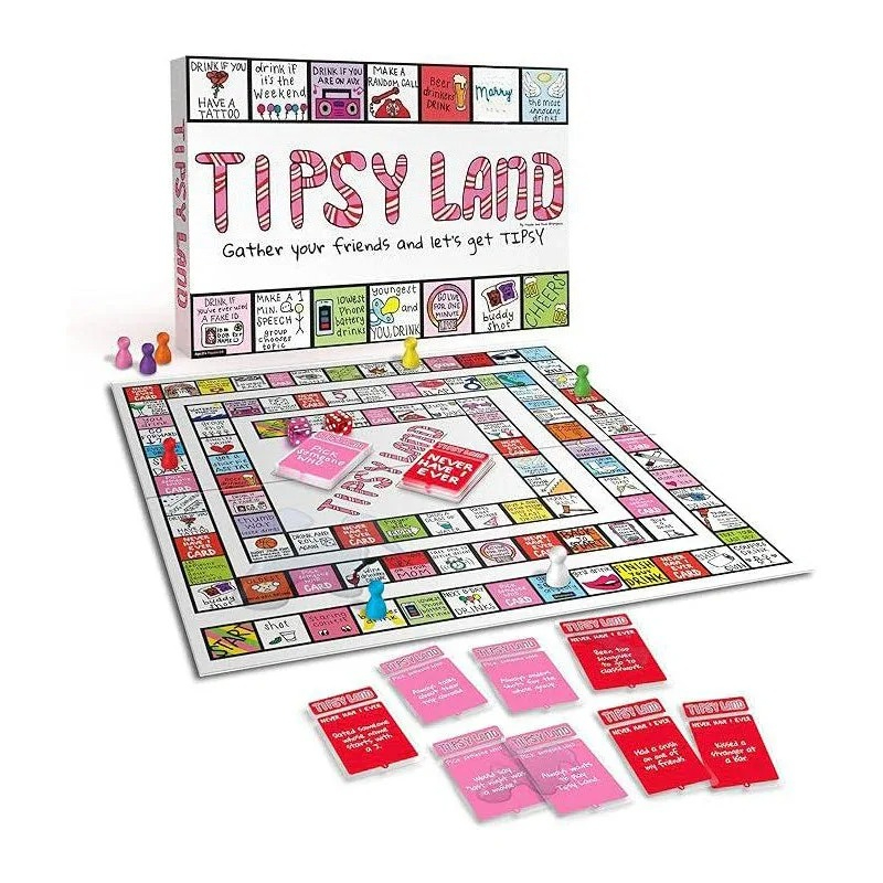 Juego de Mesa Tipsy Land para  - Party Games Graduation Ideas reseña y precio