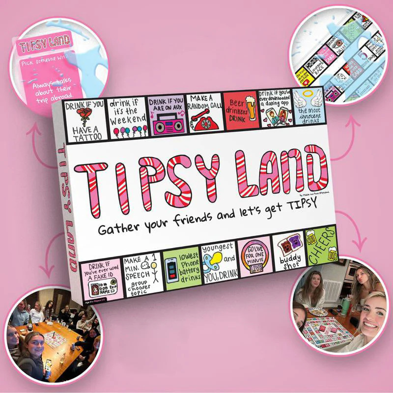 Juego de Mesa Tipsy Land para  - Party Games Graduation Ideas reseña y precio
