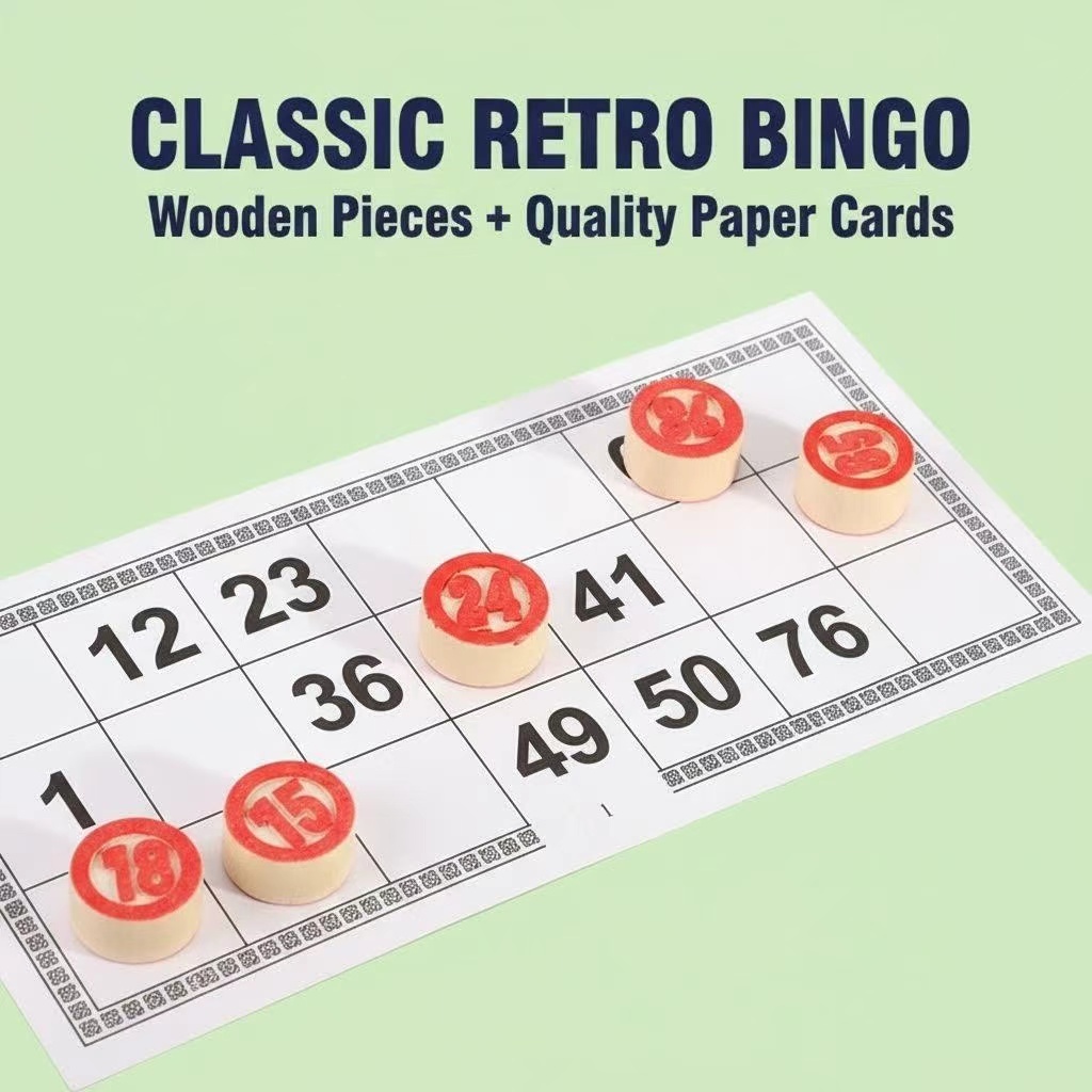 Juego de Bingo Ruso Vintage co - Party Games Bingo reseña y precio