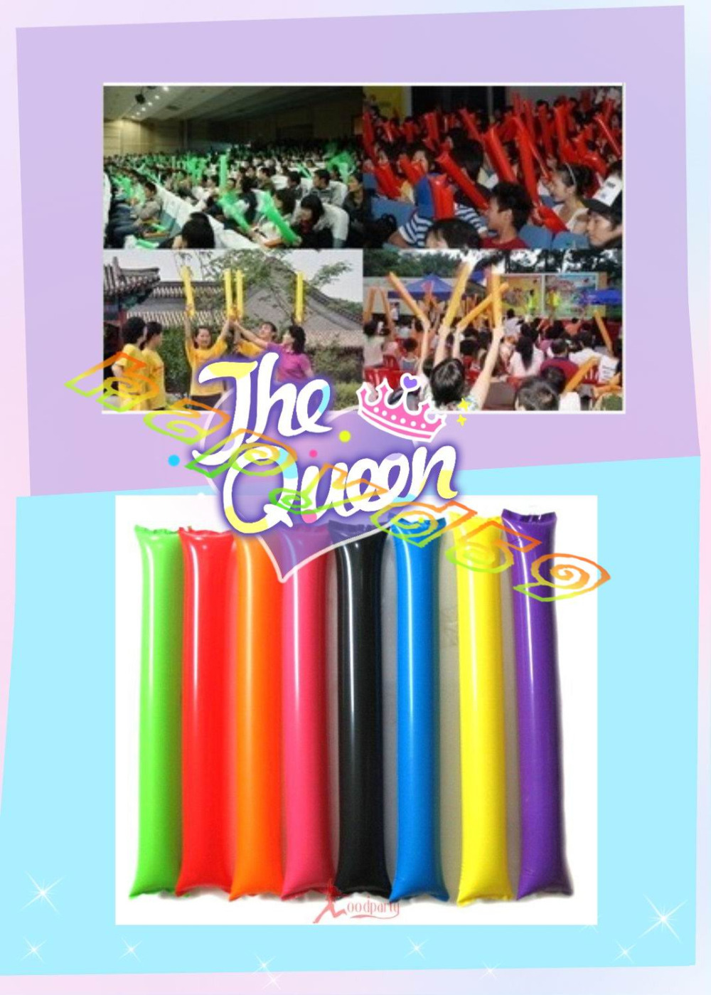 100 Uds 60cm clapper ballon pl - Party Games Easter reseña y precio