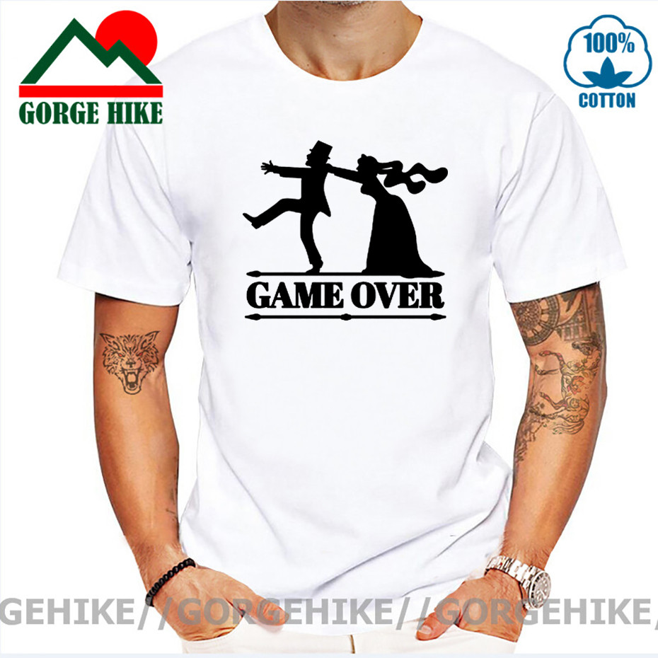 Camisetas de Game Over para ho - Party Games Bachelorette reseña y precio