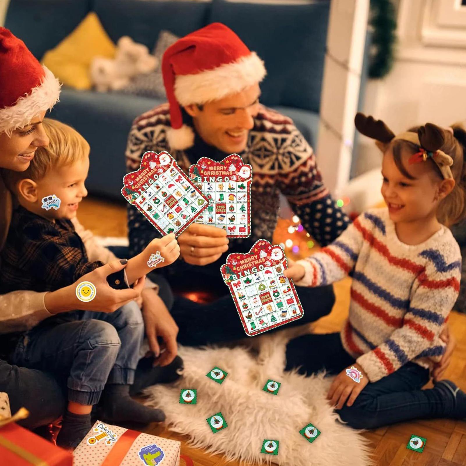 Juego de bingo navideño Juego  - Party Games Bingo reseña y precio