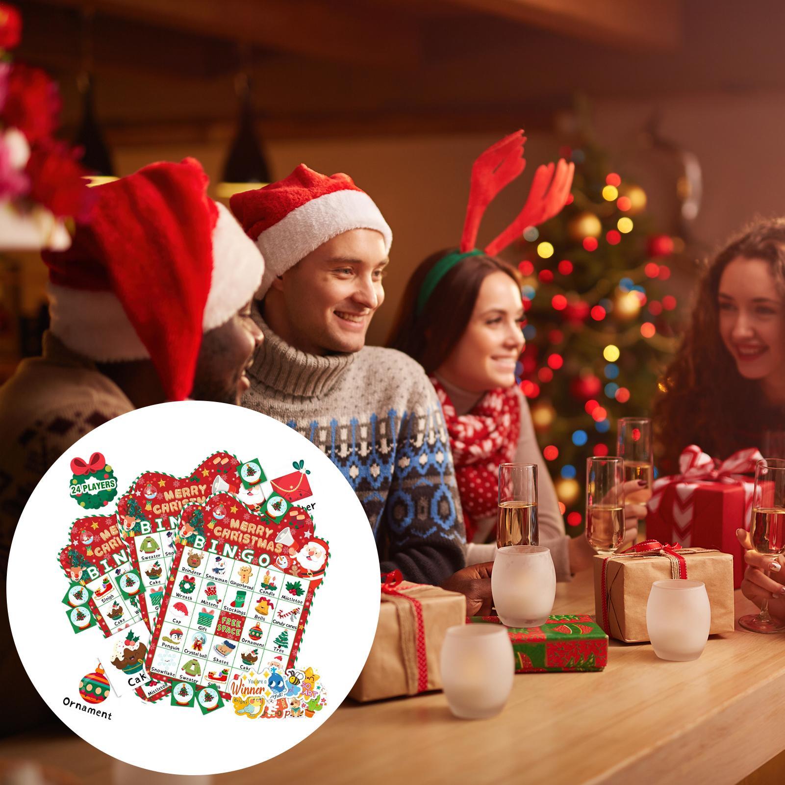Juego de bingo navideño Juego  - Party Games Bingo reseña y precio