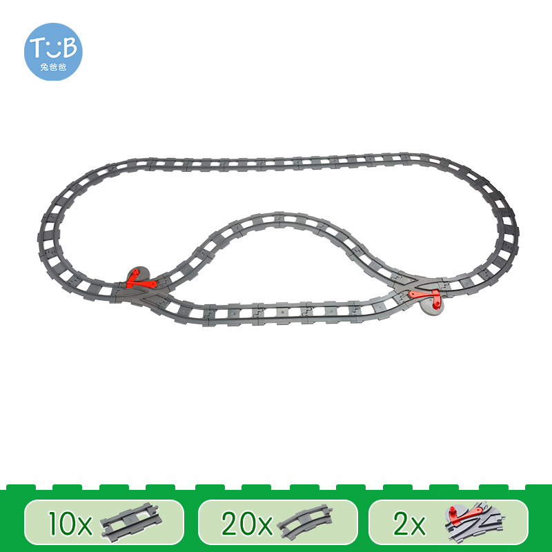 Juego de vía de tren para niño - Lego Set City reseña y precio