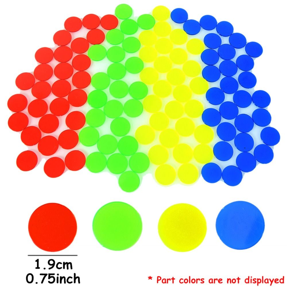 100 Piezas de Fichas de Conteo - Party Games Bingo reseña y precio