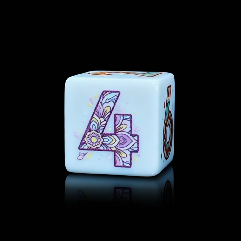 12 dados D6 con estampado de m - Party Games App reseña y precio
