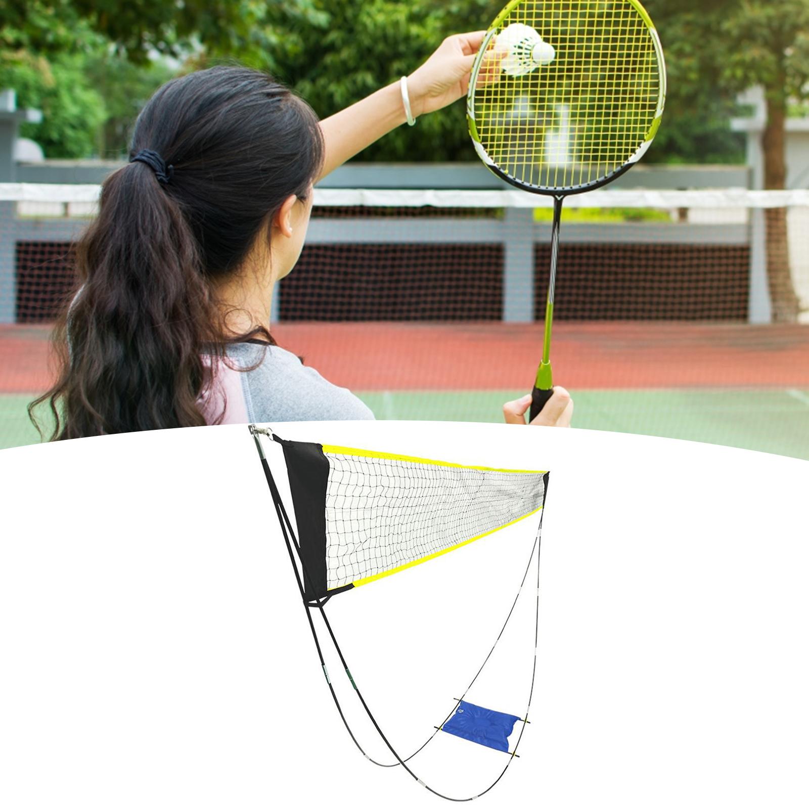 Red de bádminton portátil, jue - Badminton Set Garden reseña y precio