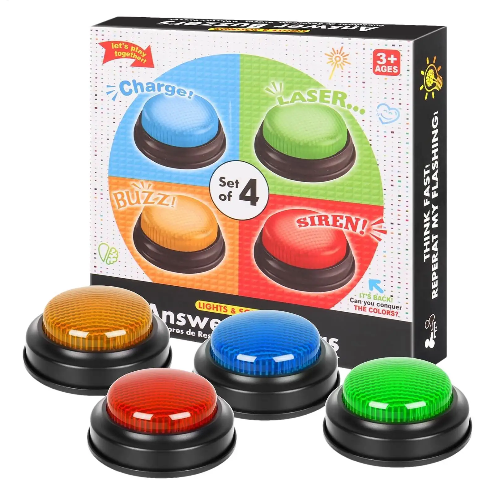 Botón de Respuesta Rápida con  - Party Games Easter reseña y precio