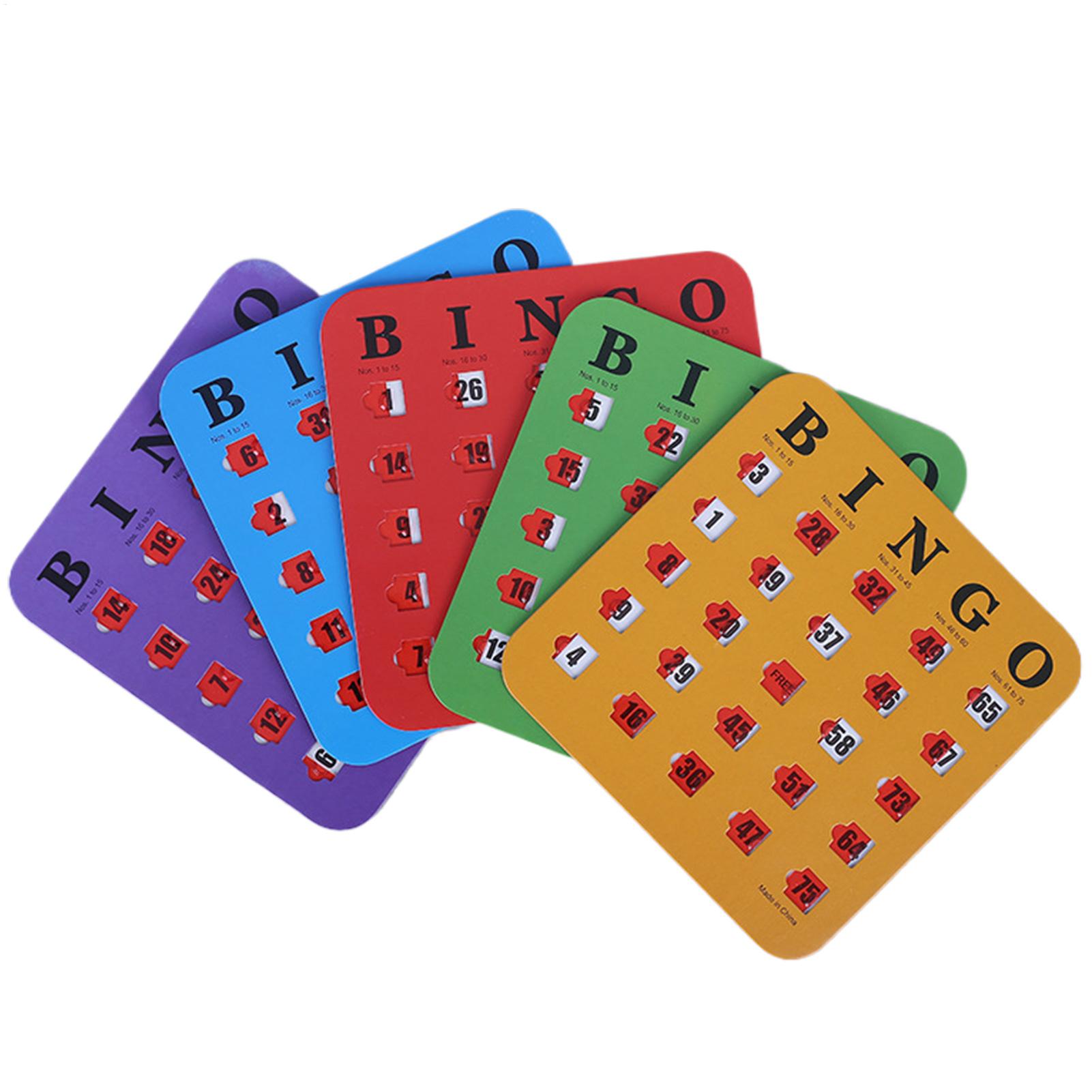 Tarjetas de Bingo Reutilizable - Party Games Bingo reseña y precio